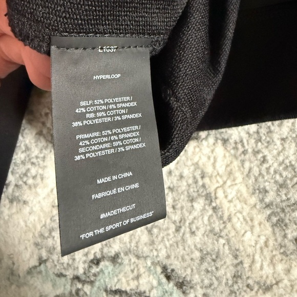 Men’s Cuts Hyperloop Sweatpants Size XL in Black - Picture 8 of 8